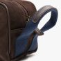 Boston Deluxe Toiletry Bag - Dark Brown