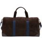 Boston Deluxe Travel Duffel Bag - Dark Brown