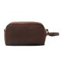 Boston Twinline Toiletry Bag - Chocolate