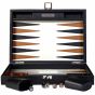 Hector Saxe Leder Backgammon - Schwarz