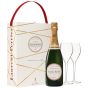 Laurent-Perrier La Cuvée Brut Champagne & Glasses Gift Box