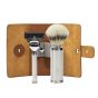 Mühle Leather Travel Case With Brush & Fusion 
