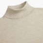 Profuomo Merino Woolen Rollneck Pullover - Beige