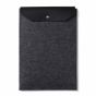 Albon GRS Recycled Felt 15'' Laptop Case - Black
