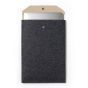 Albon GRS Recycled Felt 15'' Laptop Case - Black