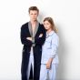 Ambassador Copenhagen Bathrobe - Napoli Navy