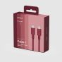 Avolt Cable 1 Power Cable Mulberry Red