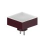 Avolt Lamp 1 LED Socket Light Mulberry Red