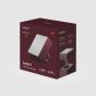 Avolt Lamp 1 LED Socket Light Mulberry Red