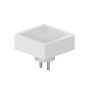 Avolt Lamp 1 LED Socket Light Opal White