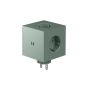 Avolt Square 2 Power Cube Oak Green