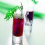 Frosted shot glass