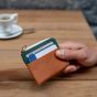 Billybelt card holder dark green