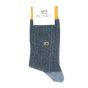 BILLYBELT Katoenen Sokken Blue Ocean Herringbone