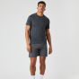 Björn Borg Ace Mesh Panel T-Shirt - Asphalt Grey