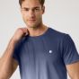 Björn Borg Ace Printed T-Shirt - Faded Blue