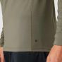 Björn Borg Borg Mock Neck Long Sleeve T-Shirt - Olive Green