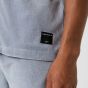 Björn Borg Borg Toweling Pool Shirt - Blue/Grey