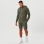 Björn Borg Centre Zip Hoodie - Olive Green