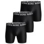 Björn Borg Sports Microfiber Boxers 3-Pack - Black