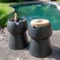Bubalou Champ Stool Cooler Black/Cork