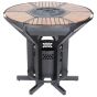 Boretti Focolare Holzkohlegrill & Tisch