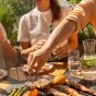 Boretti Focolare Charcoal Barbecue & Table