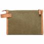 Bosler GRS Recycled Canvas Toiletry Bag - Green