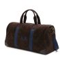 Custom Boston Deluxe Travel Duffel Bag - Dark Brown