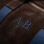 Custom Boston Deluxe Travel Duffel Bag - Dark Brown