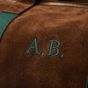 Custom Boston Deluxe Travel Duffel Bag - Tobacco