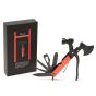 Brouk & Co Odin Outdoorsman 12-in-1 Tool - Black/Red