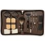Brouk & Co On the Go Grooming & Shoe-Shine Kit - Brown
