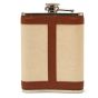 Brouk & Co Original Hip Flask - Cream
