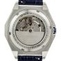 Brunmontagne Representor watch leather strap - silver/blue