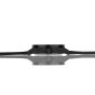 Brunmontagne Representor watch leather strap - black/black