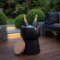 Bubalou Champ Stool & Ice Bucket - Black