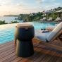 Bubalou Champ Stool & Ice Bucket - Black