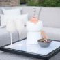 Bubalou Champ Stool Cooler White/Cork