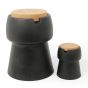 Bubalou Champ Cooler Black 1 Bottle