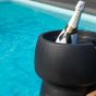 Bubalou Champ Stool Cooler Black/Cork