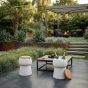 Bubalou Champ Stool & Ice Bucket - White