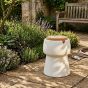 Bubalou Champ Stool & Ice Bucket - White