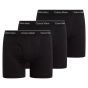 Calvin Klein Cotton Boxershort 3-Pack - Black