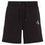 Calvin Klein Kurze Fleece-Jogging-Hose - Schwarz