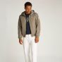 Calvin Klein Nylon Hooded Jacket - Taupe