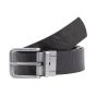 Calvin Klein Omkeerbare Leren Riem - Zwart