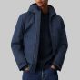Calvin Klein Short Parka Jacket - Dark Blue