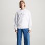 Calvin Klein Monogram Logo Sweatshirt - White