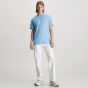 Calvin Klein T-Shirt With Slogan On The Back - Light Blue